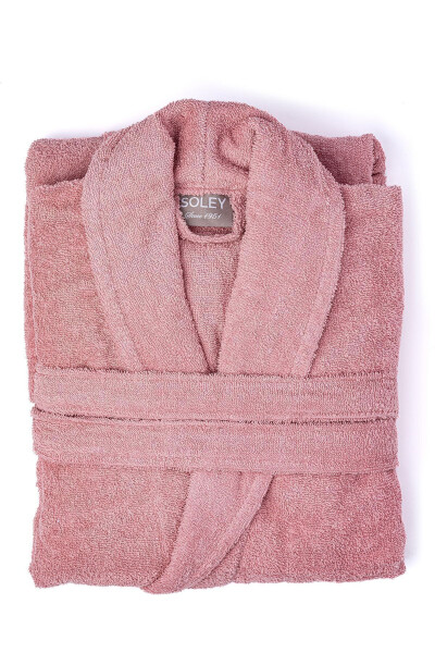 Minerva | 100% Cotton Unisex Bathrobe for Women/Men - SOLEY