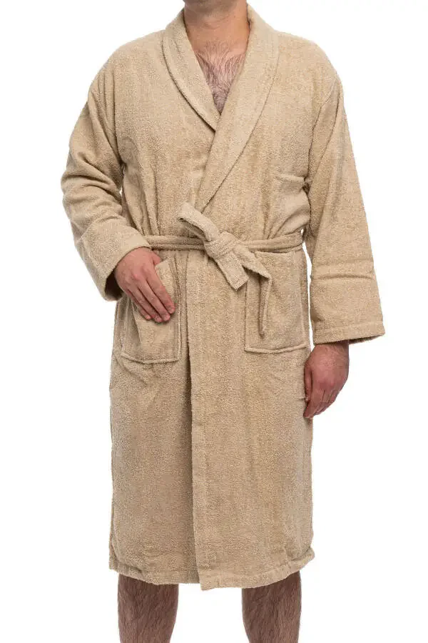 | Minerva | 100% Cotton Women's/Men's Unisex Bathrobe - 3
