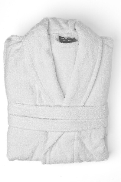 | Minerva | 100% Cotton Women's/Men's Unisex Bathrobe - SOLEY