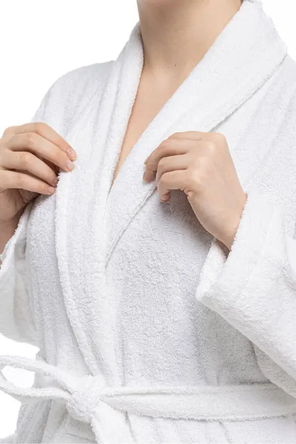 | Minerva | 100% Cotton Women's/Men's Unisex Bathrobe - 3