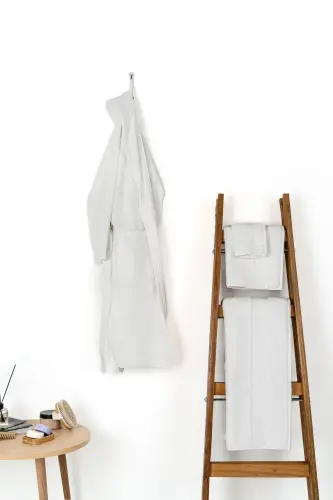 | Minerva | %100 Pamuk Extra Yumuşak Vücut Havlusu - BEYAZ - 3