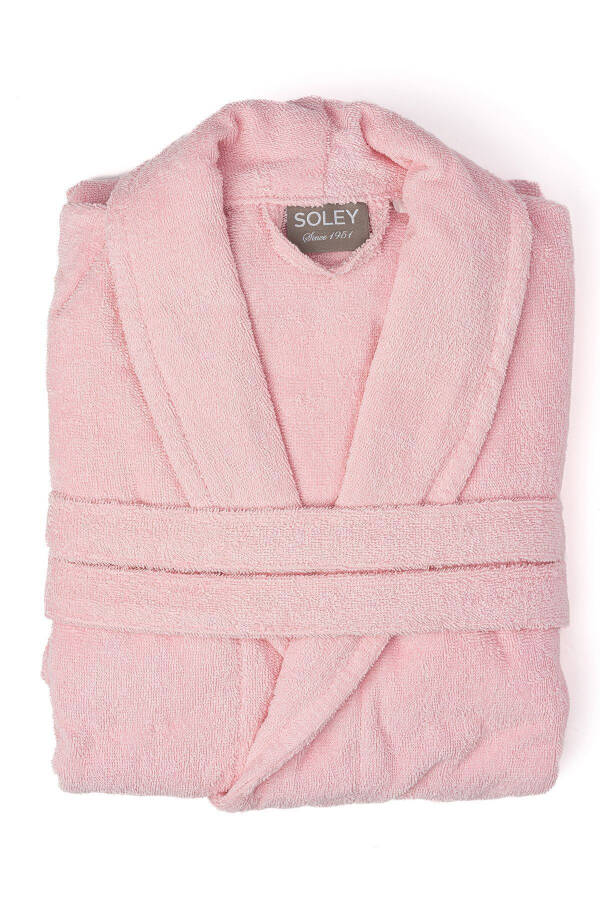 Minerva | 3XL Plus Size 100% Cotton Women's/Men's Unisex Bathrobe - 1