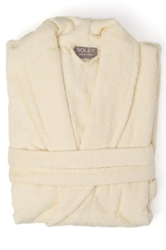Minerva | 3XL Plus Size 100% Cotton Women's/Men's Unisex Bathrobe - SOLEY