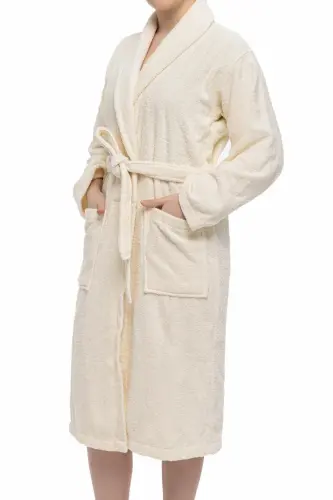 Minerva | 3XL Plus Size 100% Cotton Women's/Men's Unisex Bathrobe - SOLEY (1)