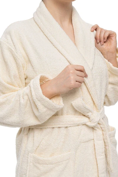 Minerva | 3XL Plus Size 100% Cotton Women's/Men's Unisex Bathrobe - 3