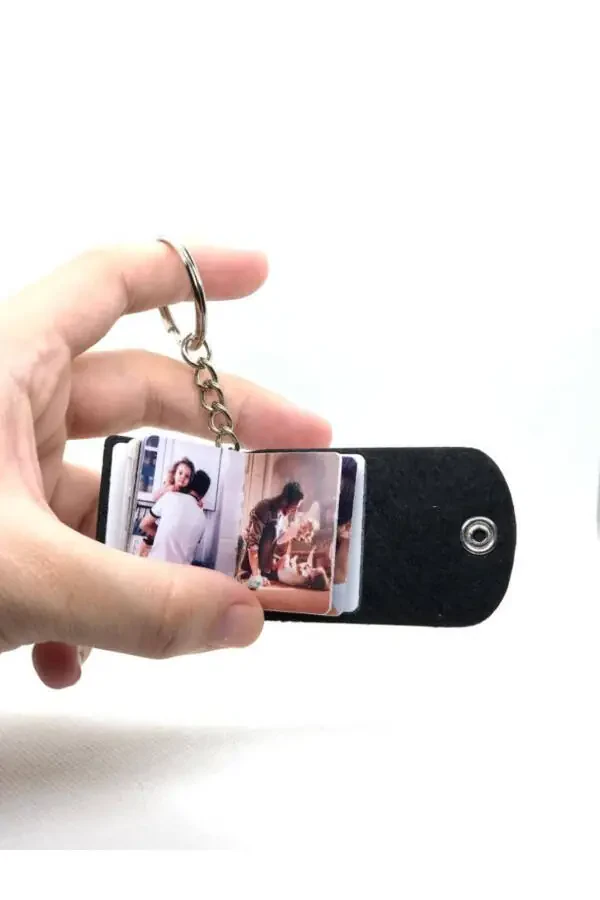 Mini album keychain, a gift for Mother's Day, Birthday, or any special occasion. - 1
