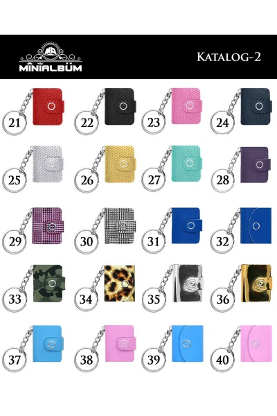 Mini album keychain, a gift for Mother's Day, Birthday, or any special occasion. - 8