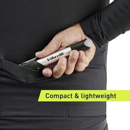 Mini Bike Pump - Presta & Schrader Bicycle Pump - 120 PSI Tire Pump for Road & MTB - No Valve Changing Needed - 4