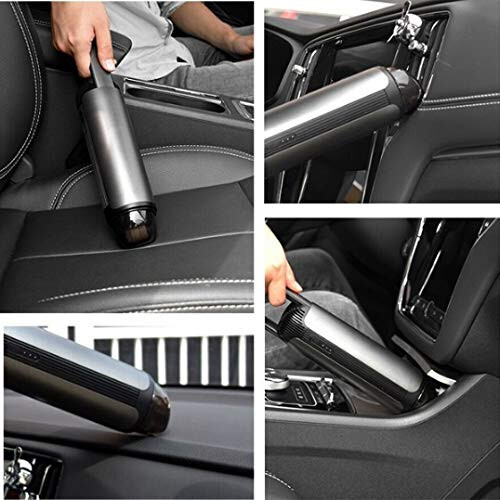 Mini Car Vacuum Cleaner Portable Wireless Handheld Auto Vacuum Cleaner for Car Interior Home TER Cleaning - 5