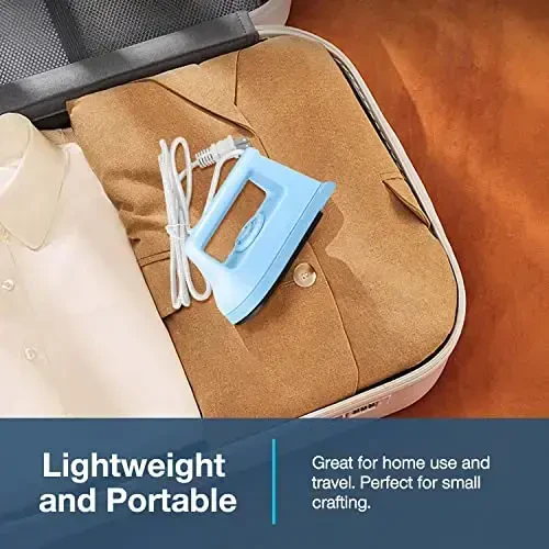 Mini Crafts Iron Handy Heat Press Machine Kit Portable with PVC Doormat for Heat Transfer, Charging Base Accessories for DIY T-Shirt Shoe Bag Vinyl Projects - 5