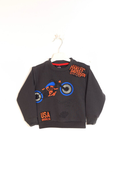 Mini Kanka Boys Baby Boys 2 Pack Long Sleeve Sweatshirt Set - 2