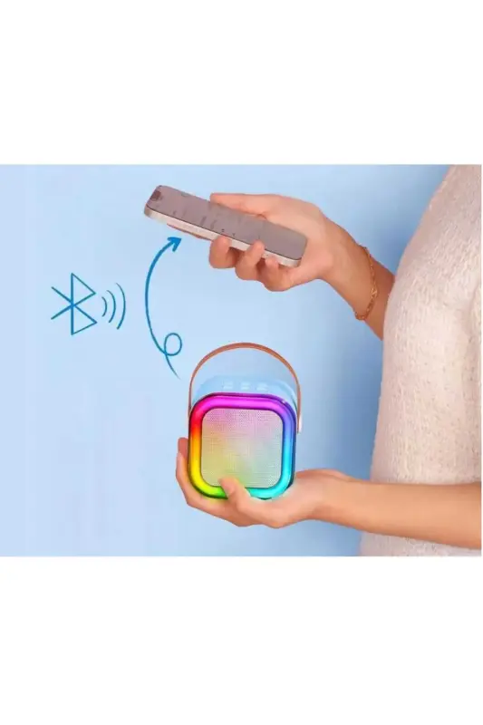 Mini Karaoke Set-Blue - 4