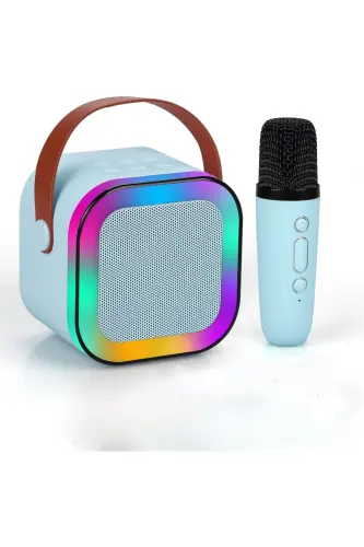Mini Karaoke Seti-Mavi 