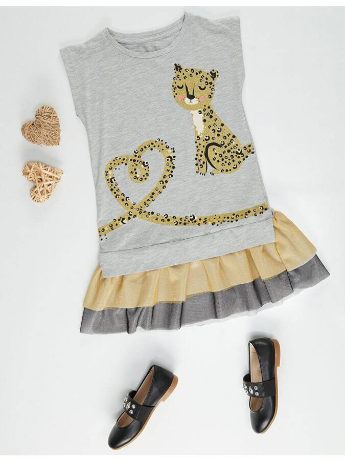 Mini Leopard Girl Dress - 3