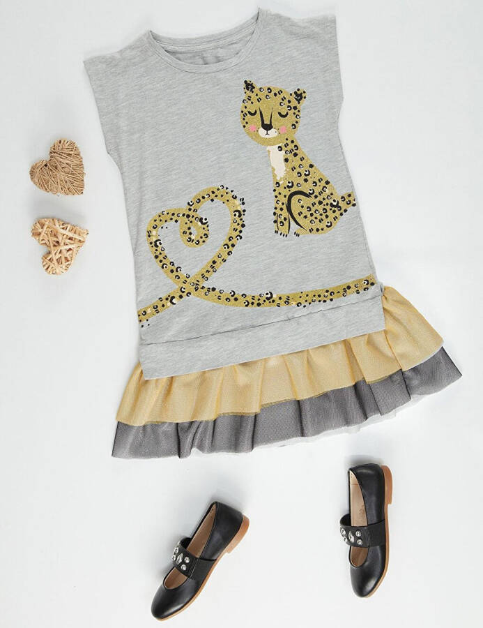 Mini Leopard Girl Dress - 8