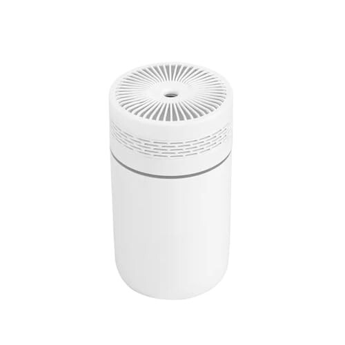 Mini Portable USB Ultrasonic Air Humidifier Aroma Essential Oil Diffuser (Modern White) - 1