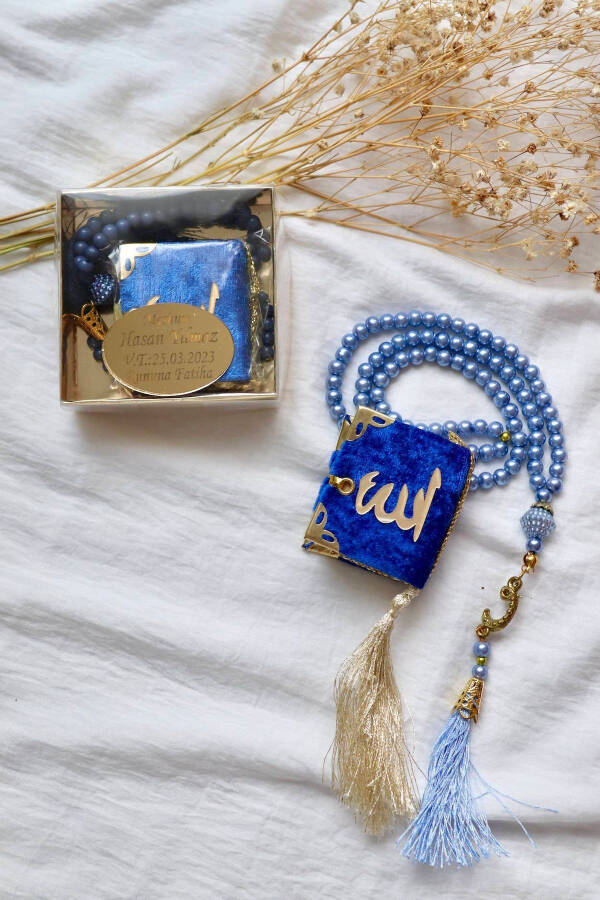 Mini Quran and Pearl Rosary Set of 100 K409 - 1