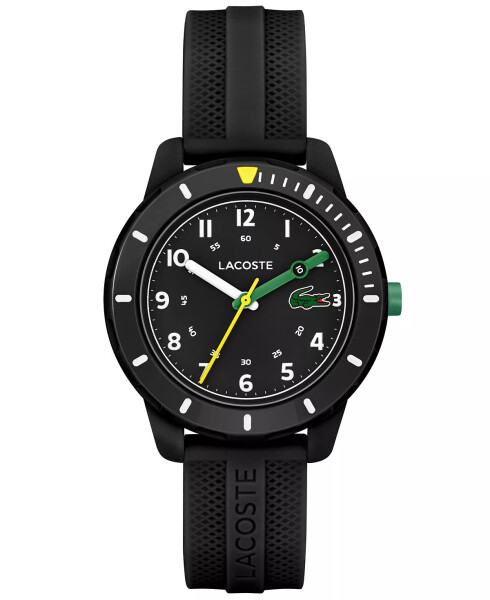 Mini Tennis Black Silicone Strap Watch 34mm Black - 1