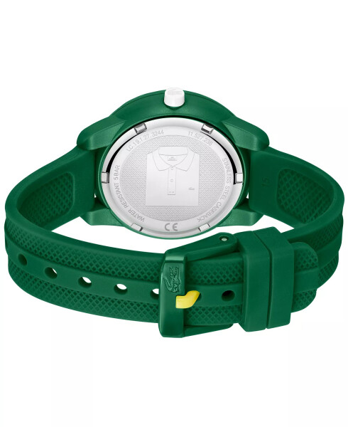 Mini Tennis Green Silicone Strap Watch 34mm Green - 3