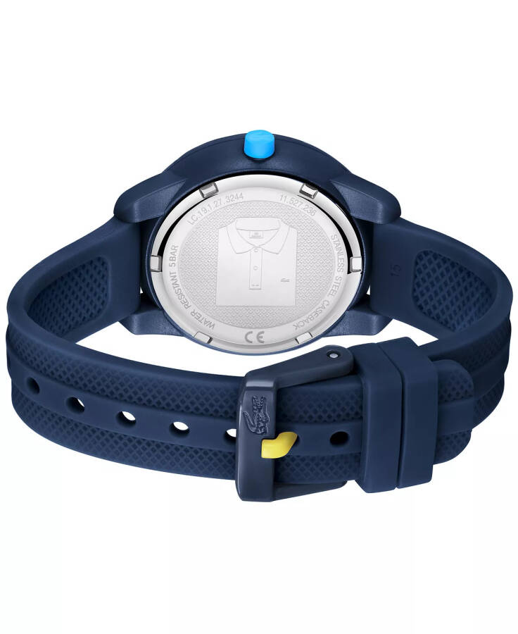 Mini Tennis Navy Silicone Strap Watch 34mm Blue - 3