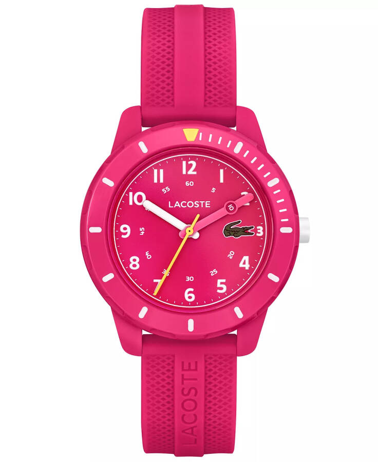 Mini Tennis Raspberry Silicone Strap Watch 34mm Pink - 1