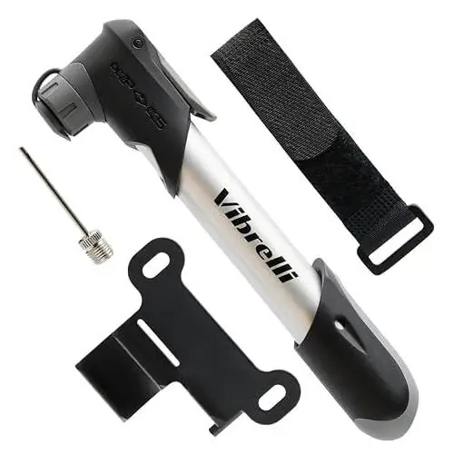 Mini Velosiped Nasosi - Presta & Schrader Velosiped Nasosi - 120 PSI Shinalar Uchun Nasos Yo'l & MTB - Klapanni O'zgartirish Talab Qilinmaydi - 1