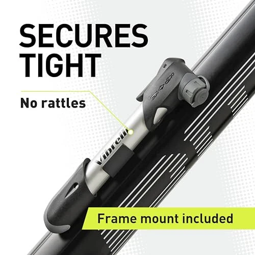 Mini Velosiped Nasosi - Presta & Schrader Velosiped Nasosi - 120 PSI Shinalar Uchun Nasos Yo'l & MTB - Klapanni O'zgartirish Talab Qilinmaydi - 3