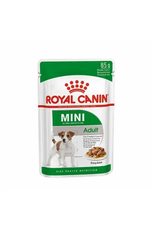 Mini Voyaga Yetgan Itlar Uchun Konserva Oziq-ovqat 12 X 85 gr - ROYAL CANIN