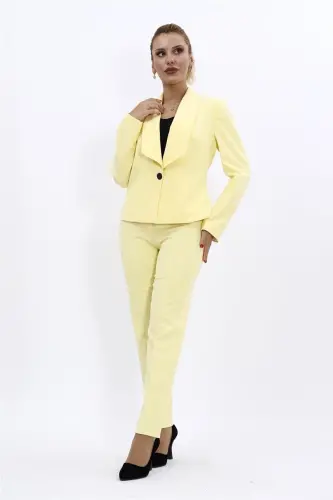 Mini yubka & Nay torli shimlar to'plami - sariq - sariq - 1