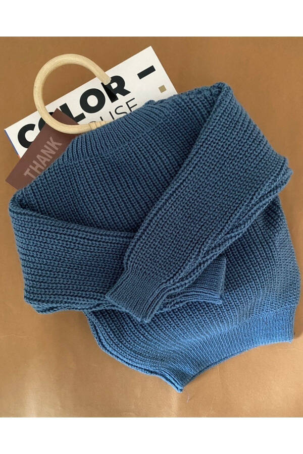 BEBEK VE ÇOCUK TRİKO KAZAK-İNDİGO - 2