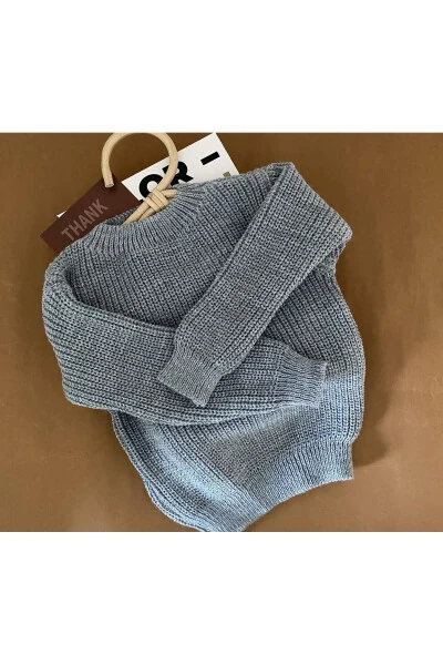 MINIBONCLUB UNISEX BABY CHILD KNITTED SWEATER - MINIBONCLUB