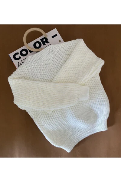 MINIBONCLUB UNISEX BABY KIDS WOOLEN SWEATER - MINIBONCLUB