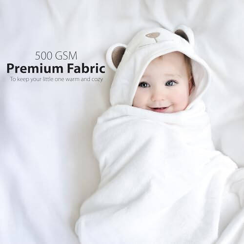 MINIBOO Premium Ultra Yumshoq Bambukdan Tayyorlangan Viskoz Bolali Bolasi, Nodir Dizayn bilan - Gipoallergen, Organik Bolalar Bolasi Chaqaloqlar va Yurishni O'rganayotgan Bolalar Uchun - Bolalar Uchun Sovg'a Sifatida Zo'r - 3