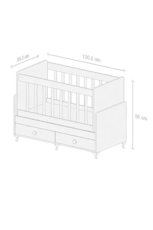 Minigold Anne Side Swinging Cradle - 2