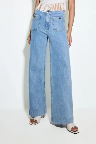 Minimal cho'ntakli jinsi shim - 4