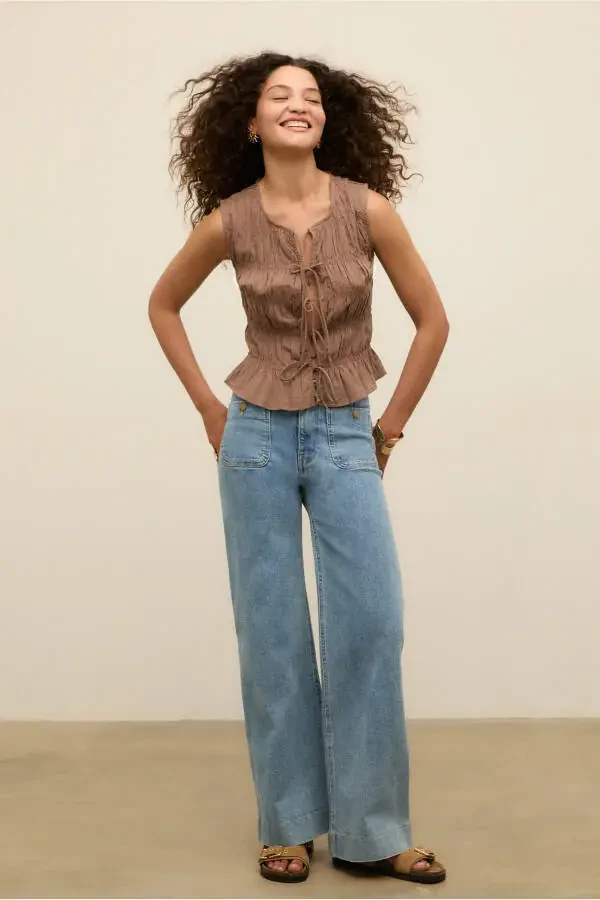 Minimal cho'ntakli jinsi shim - 2