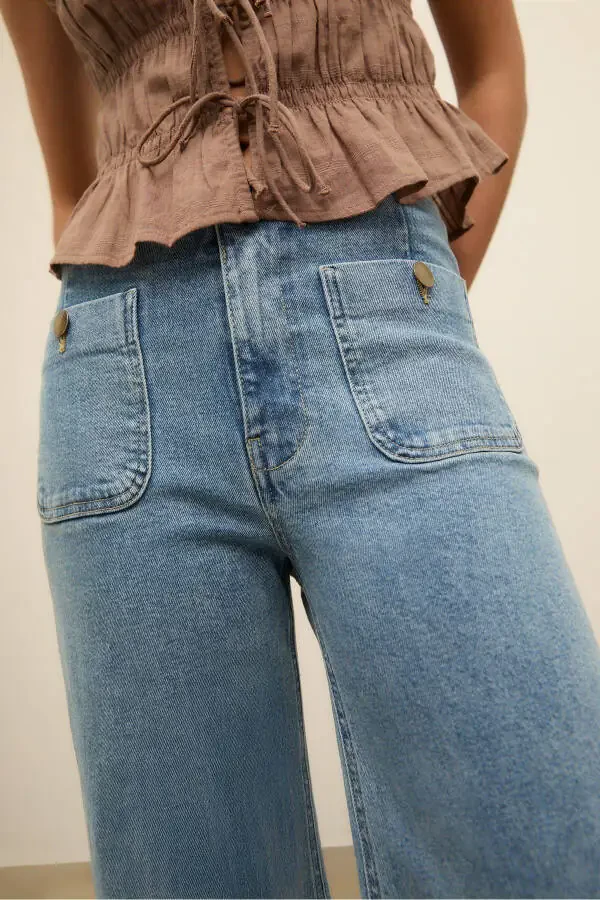Minimal pocket jeans - 4