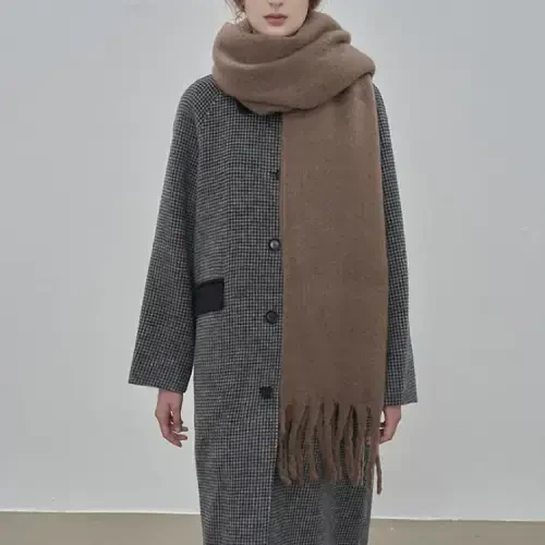 MININAI Women CasModazoneere Feel Scarf, Soft Warm Winter Scarf for Cold Weather, Christmas Blanket Scarves PasModazoneina Shawl Wrap - MODAZONE (1)