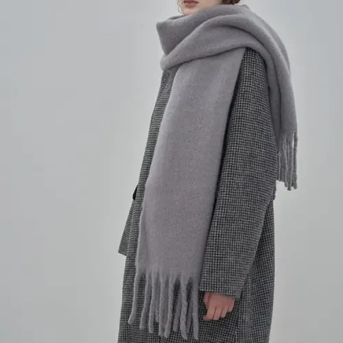 MININAI Women CasModazoneere Feel Scarf, Soft Warm Winter Scarf for Cold Weather, Christmas Blanket Scarves PasModazoneina Shawl Wrap - 3