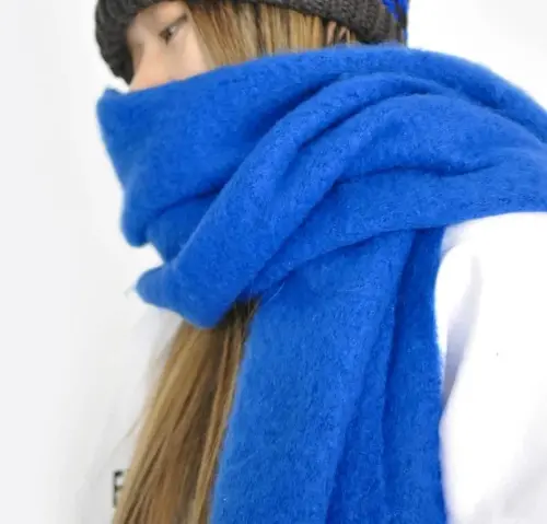 MININAI Women CasModazoneere Feel Scarf, Soft Warm Winter Scarf for Cold Weather, Christmas Blanket Scarves PasModazoneina Shawl Wrap - 3