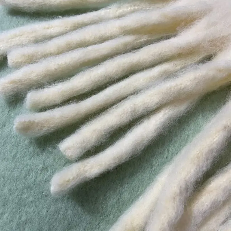 MININAI Women CasModazoneere Feel Scarf, Soft Warm Winter Scarf for Cold Weather, Christmas Blanket Scarves PasModazoneina Shawl Wrap - 7