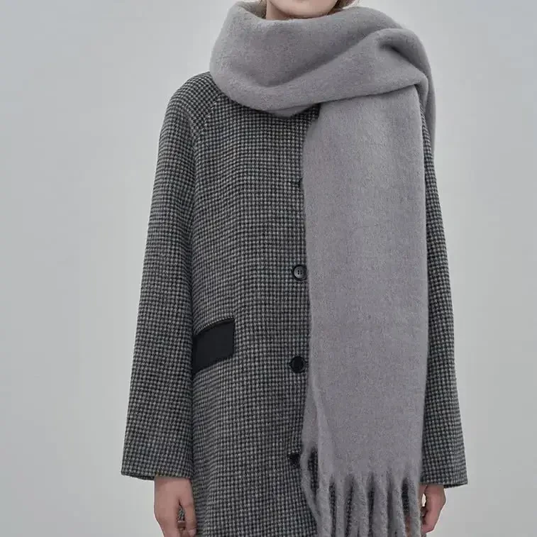 MININAI Women CasModazoneere Feel Scarf, Soft Warm Winter Scarf for Cold Weather, Christmas Blanket Scarves PasModazoneina Shawl Wrap - 2