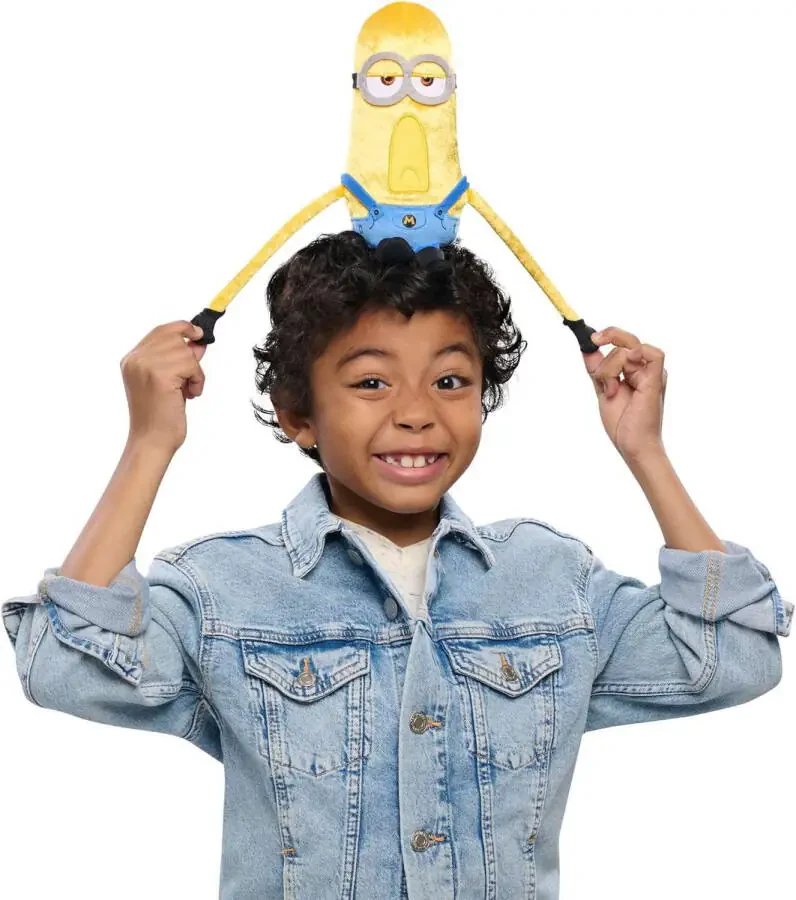 Minions Soft Stuffed Animals and Plush Toys, Fabrics Yellow Blue - 1