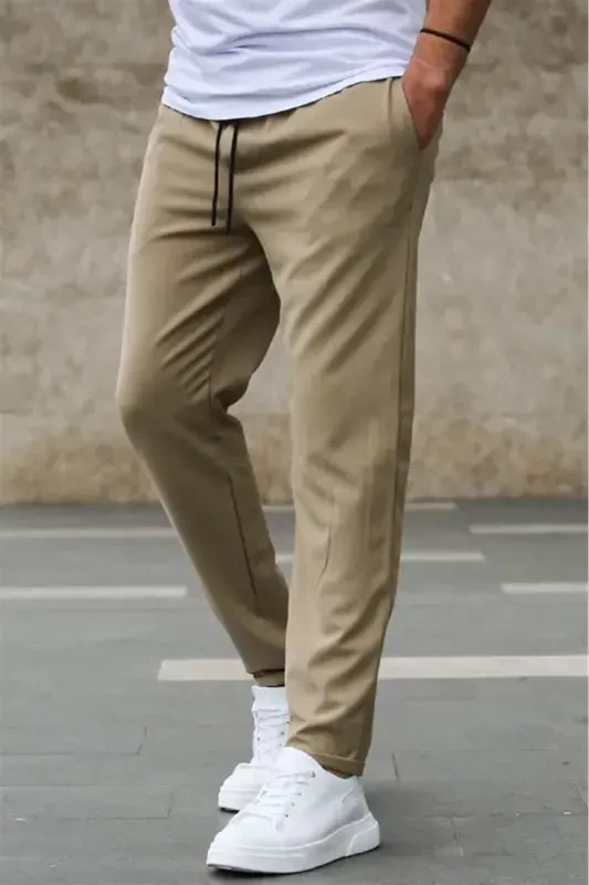 Mink Jogger Pants 4242-Mink - MADMEXT