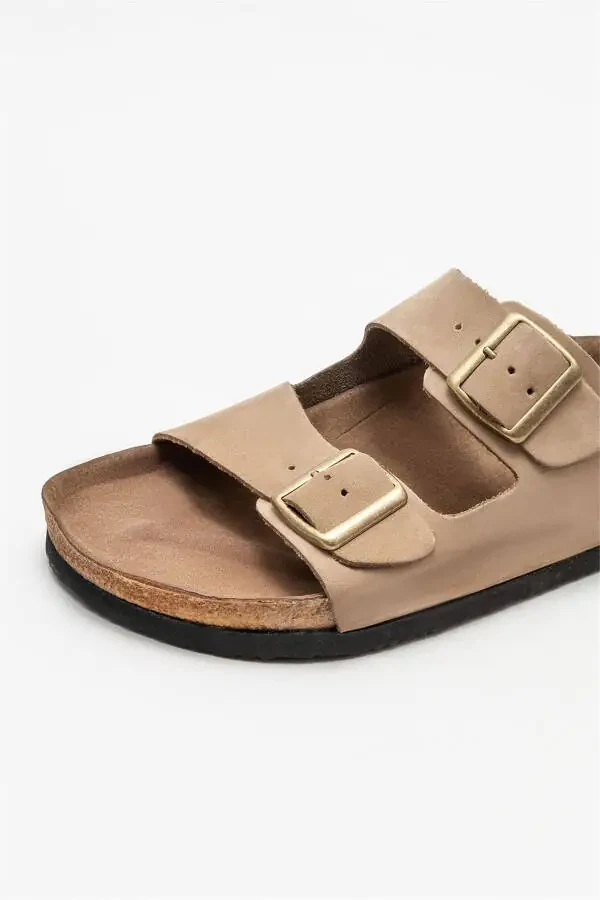 Mink Leather Men's Slipper - 3