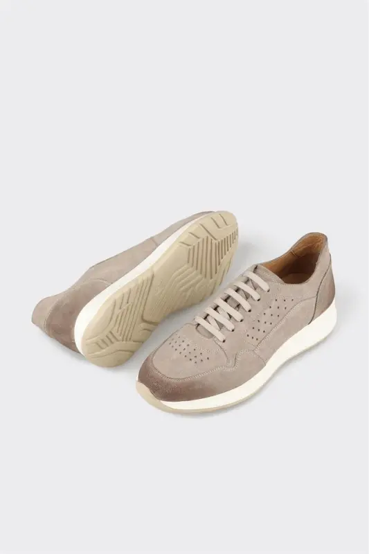 Mink Leather Men's Sneakers - 3