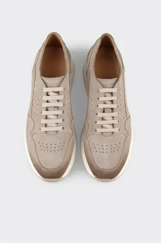 Mink Leather Men's Sneakers - 4