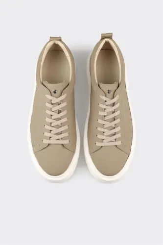 Mink Leather Men's Sneakers - 4