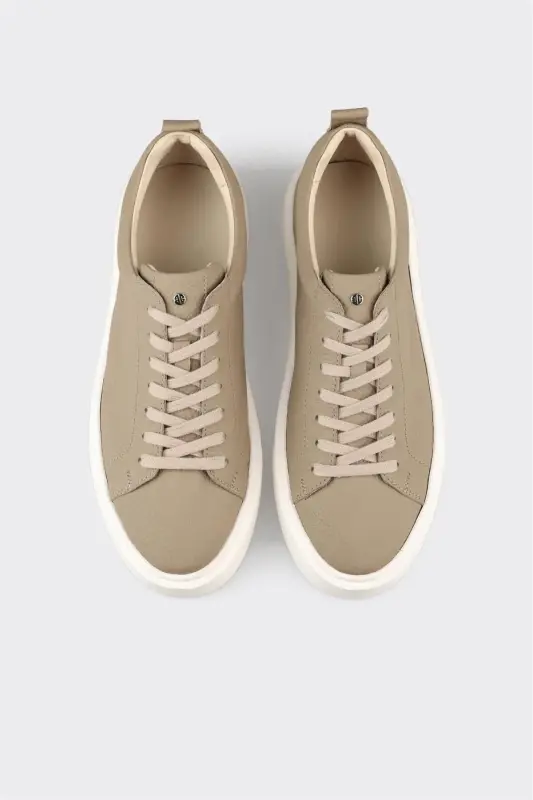 Mink Leather Men's Sneakers - 4
