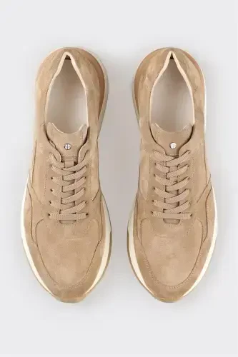 Mink Leather Men's Sneakers - 4